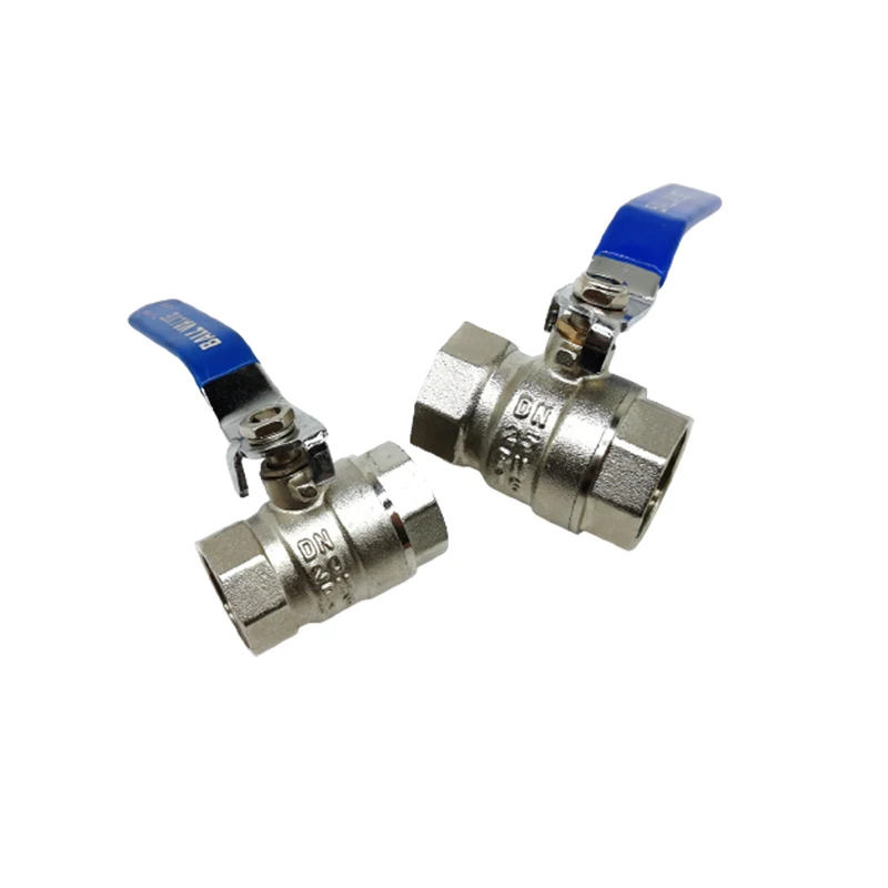 High quality male and female thread compression brass ball valves