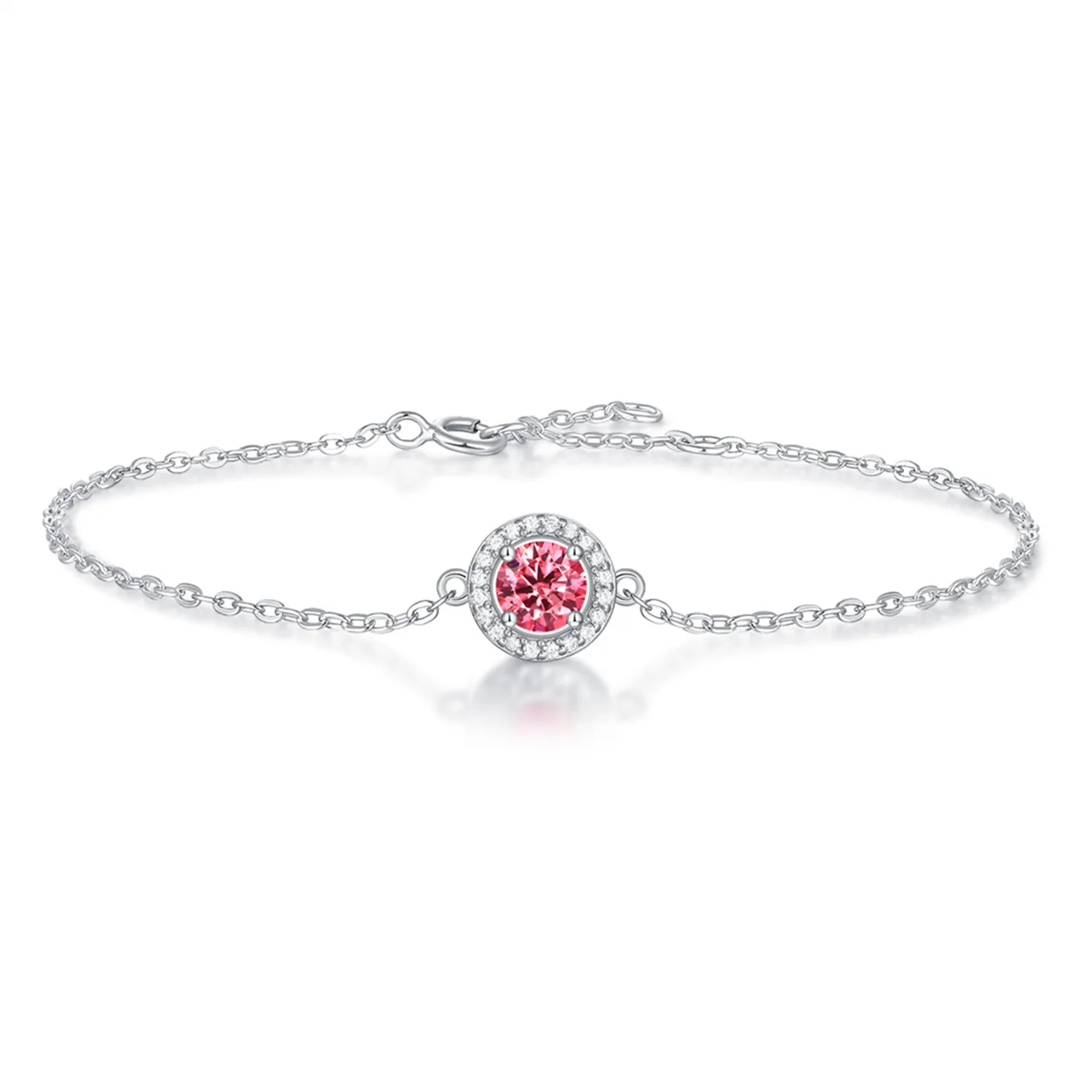ブレスレット HYERES LOR Essence 10K(W) Moissanite Station Bracelet HL4B51 Designer fashion, Seoul-fully created | W Concept