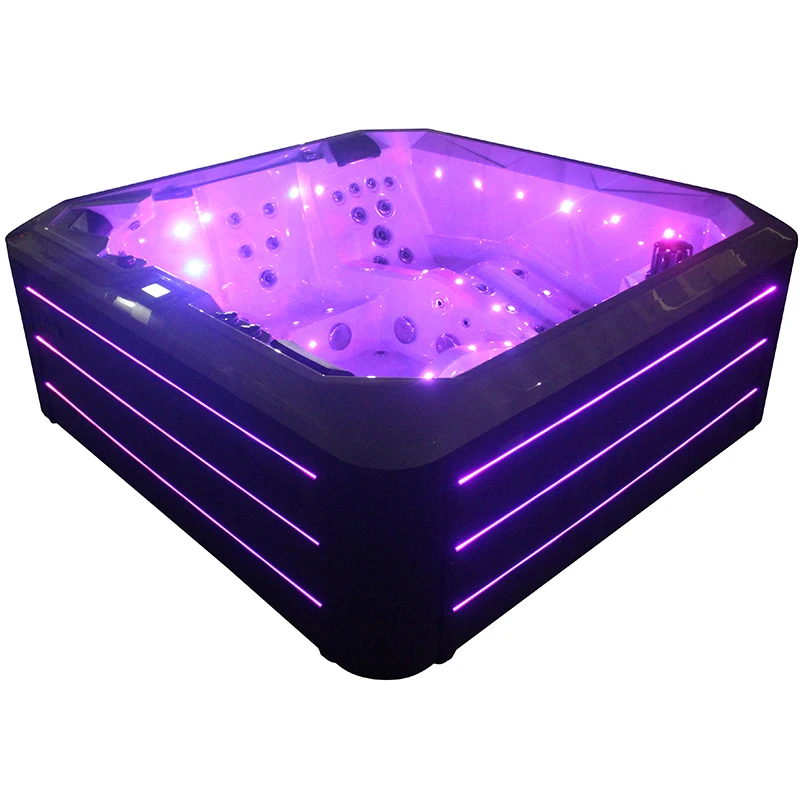 Deluxe Europe Balboa Control 140 Jets Whirlpool Outdoor Spa Hot Tub Jacuzzis Function