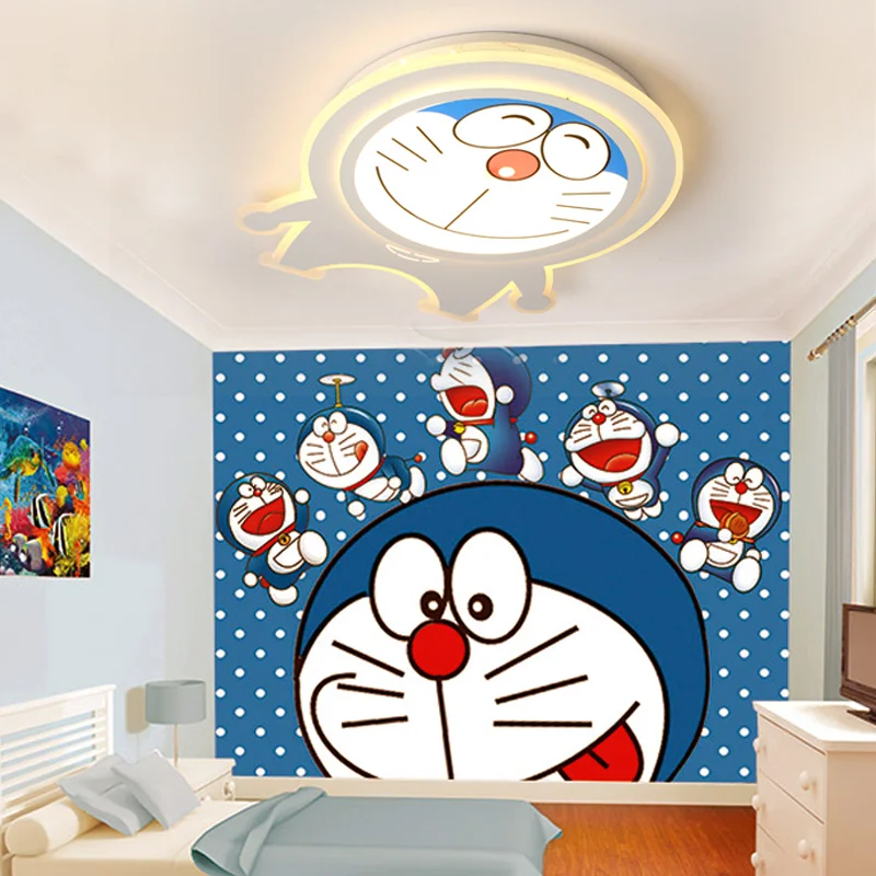 2023 Creative Designed Cute Doraemon LED Lamp Ceiling Baby Kids Ceiling Light for Kids Baby Room