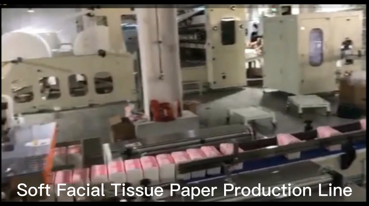 Semi Automatic V Folding Facial Tissue Machine Production Line Buy L