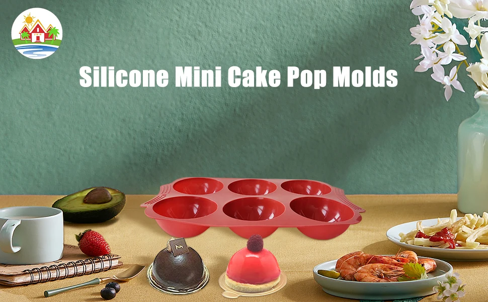 Chocolate Sphere Molds, Silicone Baking Mold, Round Ball Circle Silicon  Cooking Molds for Small Cake Bomb, Jell-O, Jelly, Candy Shapes, Half Dome