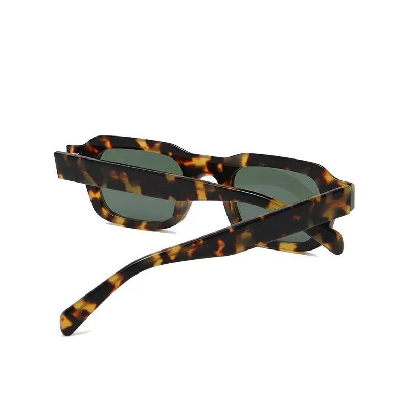 High End Designer Sunglasses 2022 Fashion Thick Square Acetate Sun