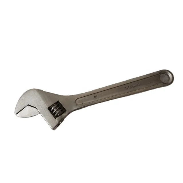 100% Non Magnetic Titanium Tools Adjustable Wrench 8" for MRI