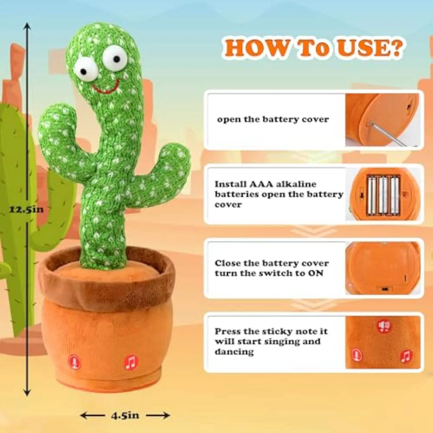 little cactus plants Fernando Mini Cactus + Mini Ceramic Planter