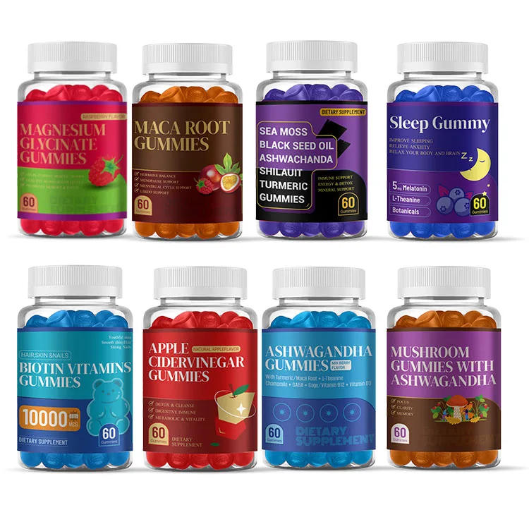 Free Sample Vitamin C L-Glutathione Skin Whitening Collagen Gummies  Glutathione Collagen Gummies