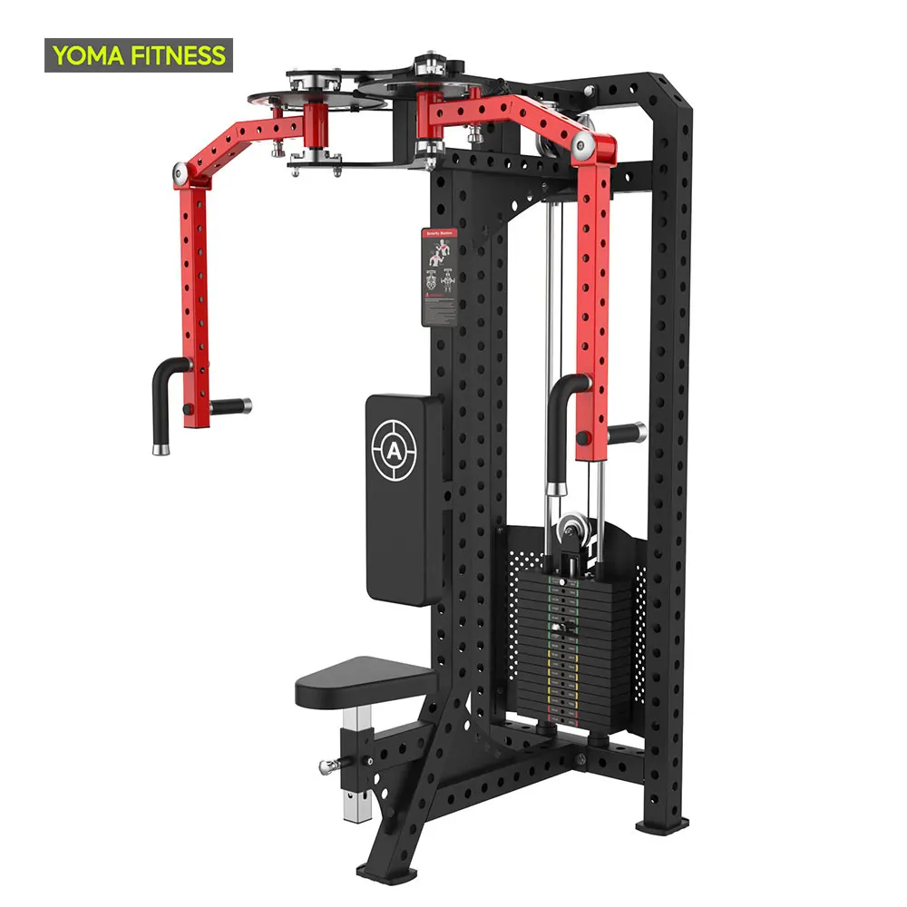 YOMA FITNESS lebese la Reverse Flyes & Pec Fly Machine