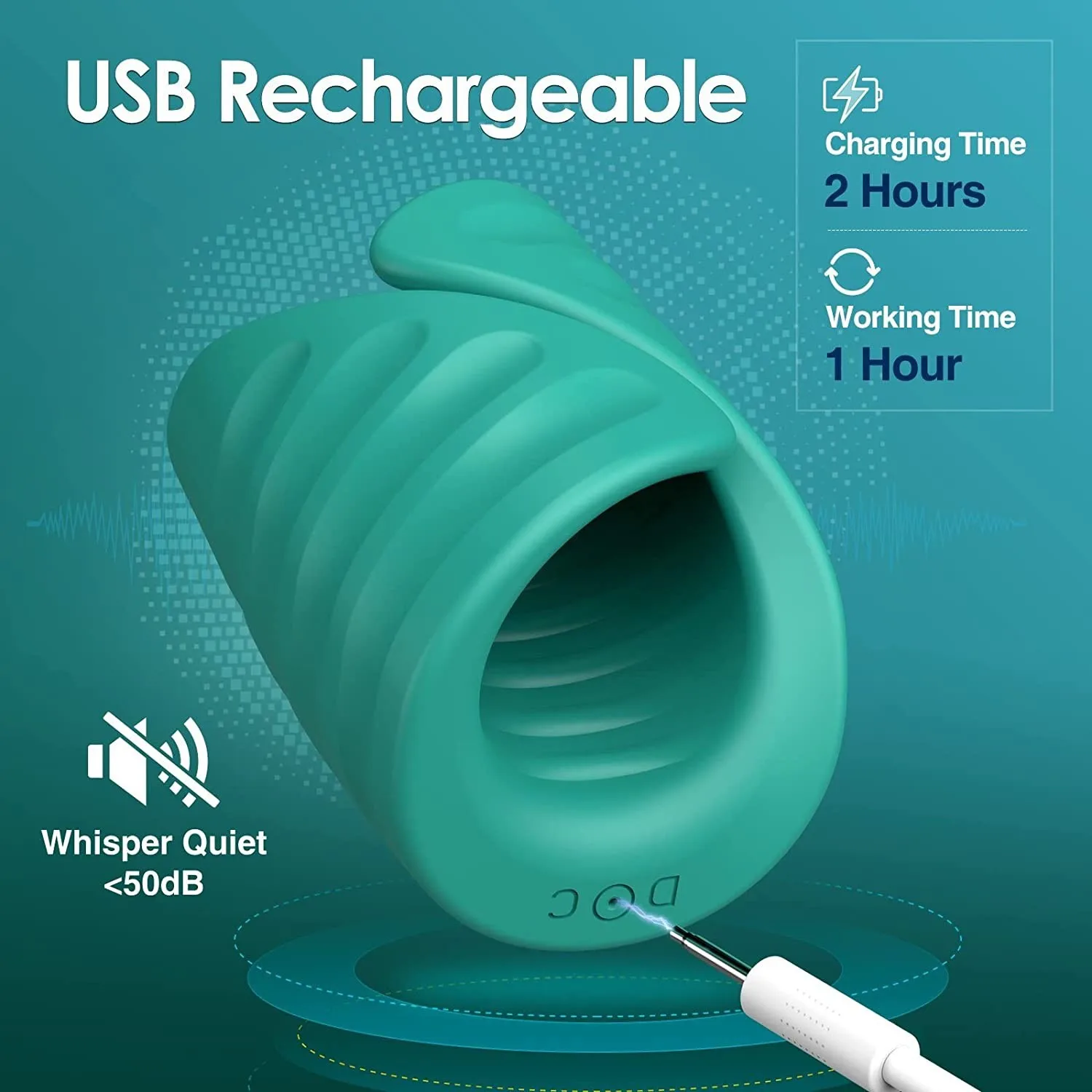 Silicone Delayed Ejaculation Training Tools Male Penis Masturbation Toys Lasting Sexual Time Vibrating Sleeve Cock Rings