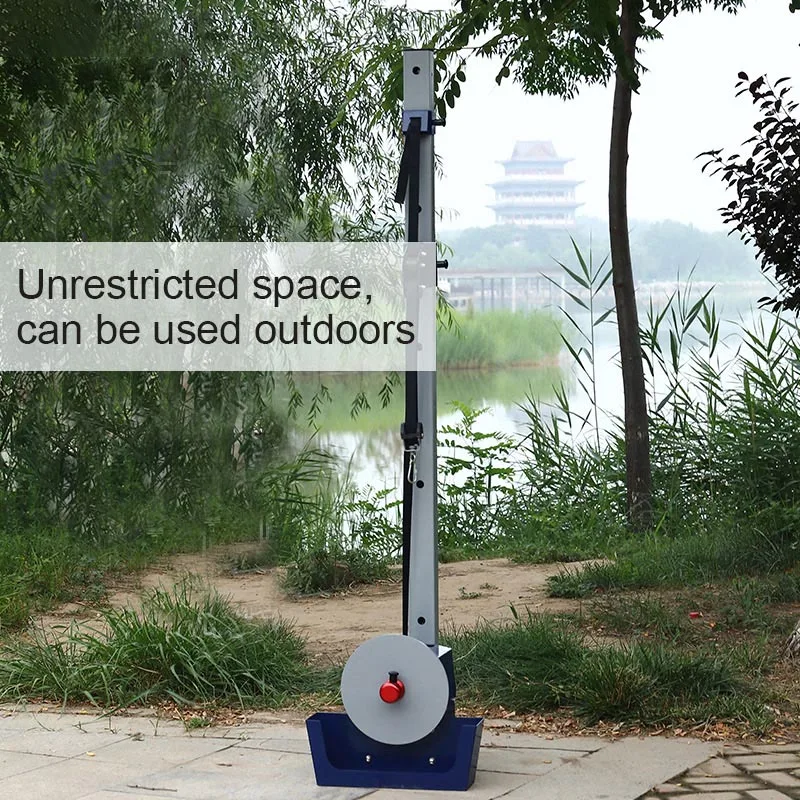 Home Gym Vertical Resistance Trainer Eccentric Flywheel Training with Iron Centrifuge Pully Strength Training Machine