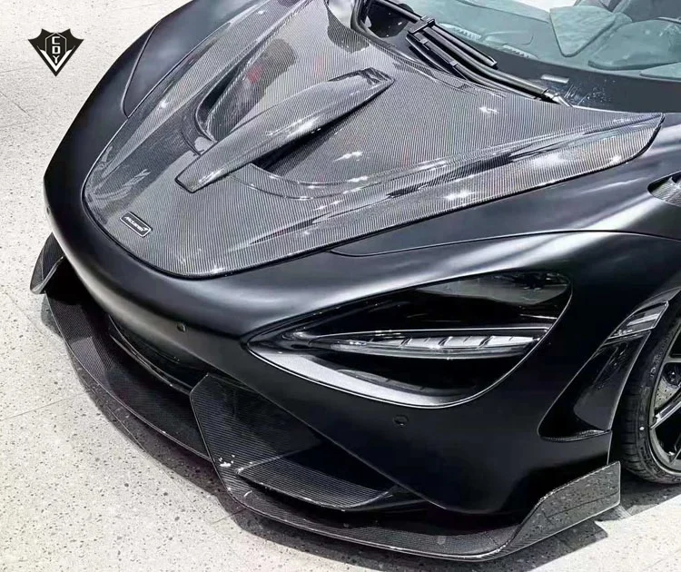 For for 720S Upgrade 765LT Style Bumper & Clips Clip-on Unpainted New Arrival 2017-2019 Car Body Kit