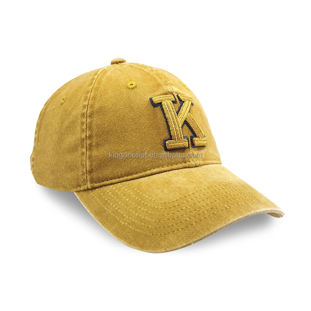 Custom 3d Embroidered Adjustable Vintage Dad Hat Sports Cap Men And ...