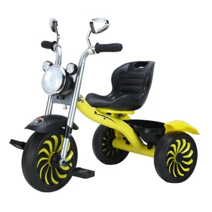 High Quality Kids Tricycle with Music and Light Quick Assemble Plastic Children's Tricycle