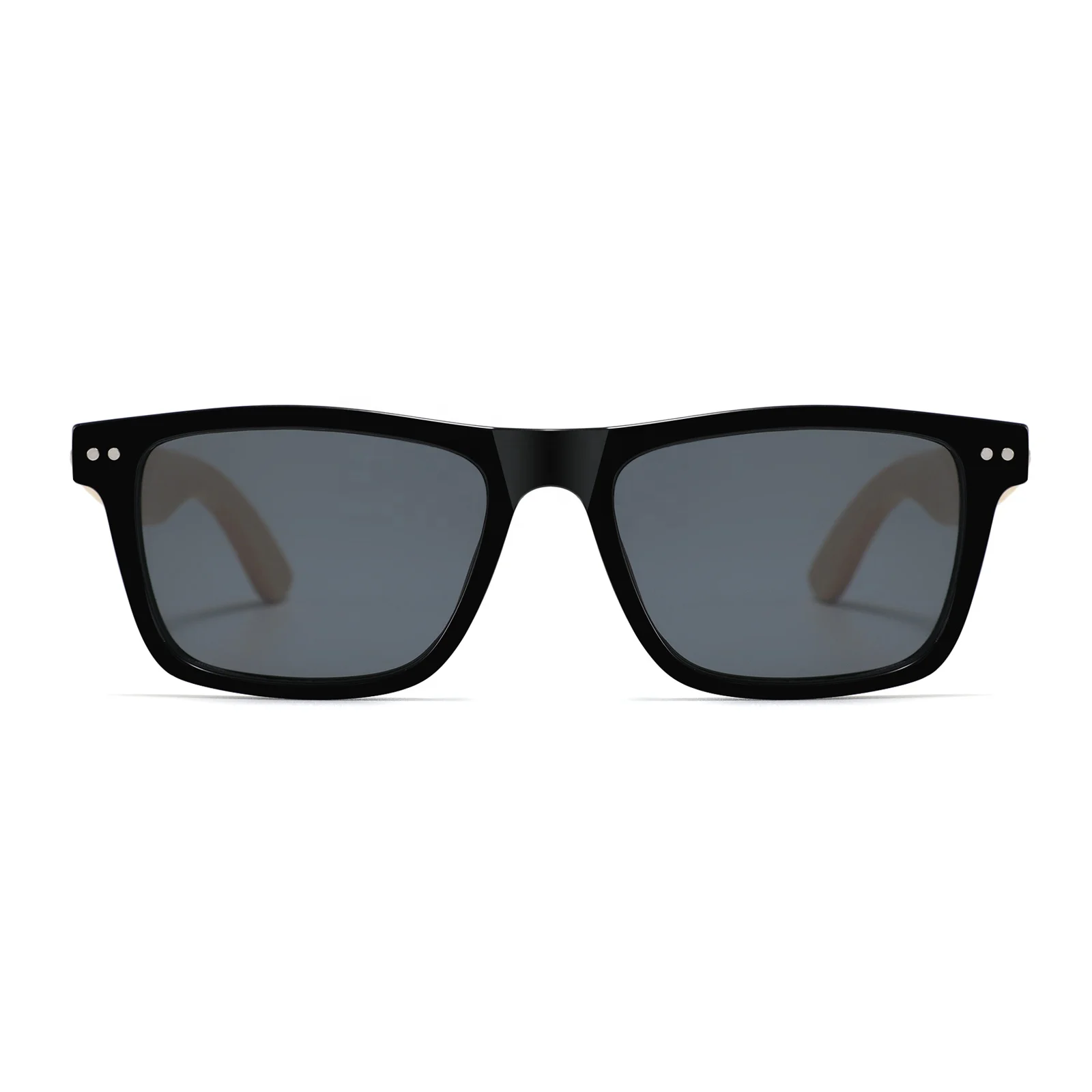 Eco Friendly UV400 Shades Customize Logo  Mens  Gafas De Sol Bambu Recycled Women Handmade Bamboo Wooden Sunglasses