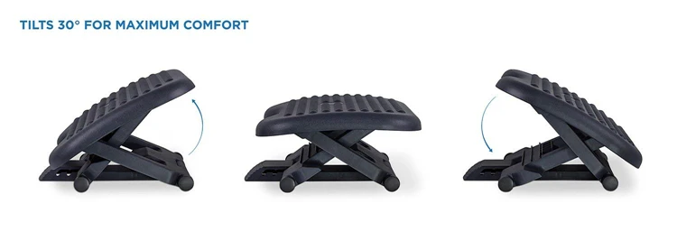 Adjustable Tilt Angle And Height Position, Comfortable Ergonomic Office Footrest