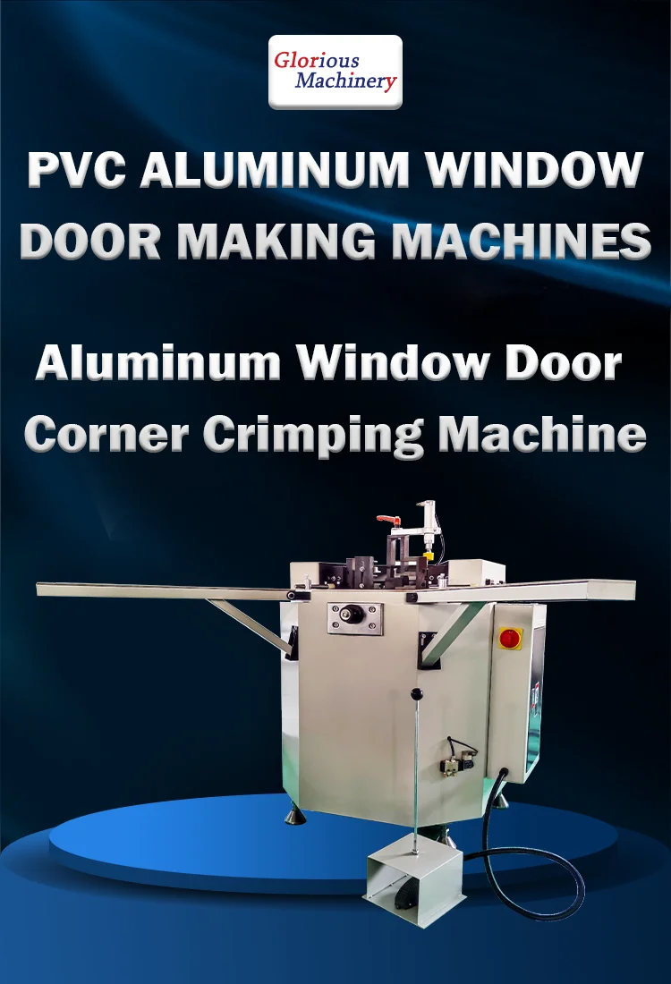 Aluminium Profile Corner Crimping Machine Window Equipment Aluminum