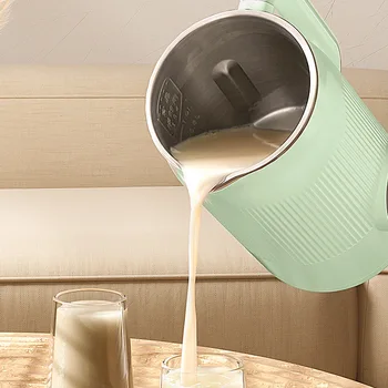 Automatic 316 Stainless Steel Soymilk Machine Household Touch Screen Wall-Breaking Cooking-Free Filtration for 4-5 People