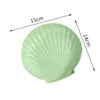Plato de concha verde-funcional