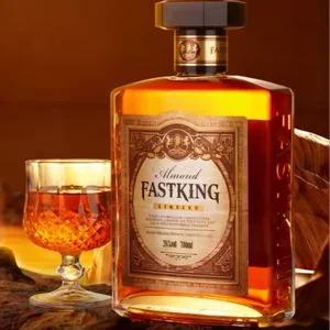 28% ABV Almond Liqueur 700ML 12 Bottles B2B ODM Custom Bulk MOQ50 China Factory Supermarket Caf Bar