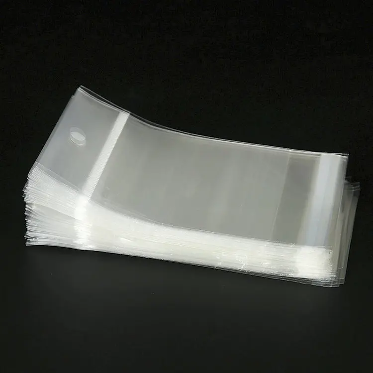 2025 China Manufacturer Custom Printing Transparent Cello Cellophane Plastic Bopp Opp Bags For Jewelry Clothing Garment Bag