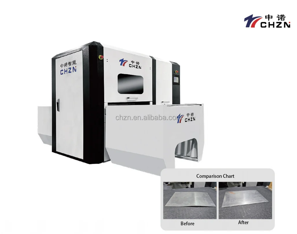 Leveling Sheet Metal Stress Plate Straightening Machine Flattening ...