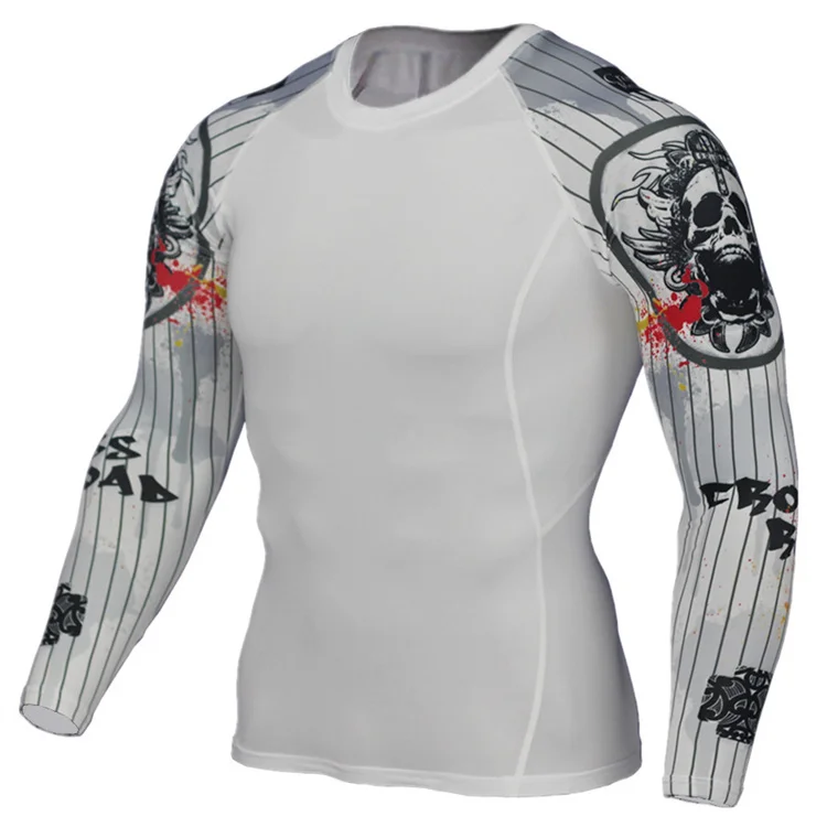 Quick Dry Compression Online T Shirt Printing Men'S Long Sleeve Compression Shirts For Sale What Should I Wear While811_voghion.com