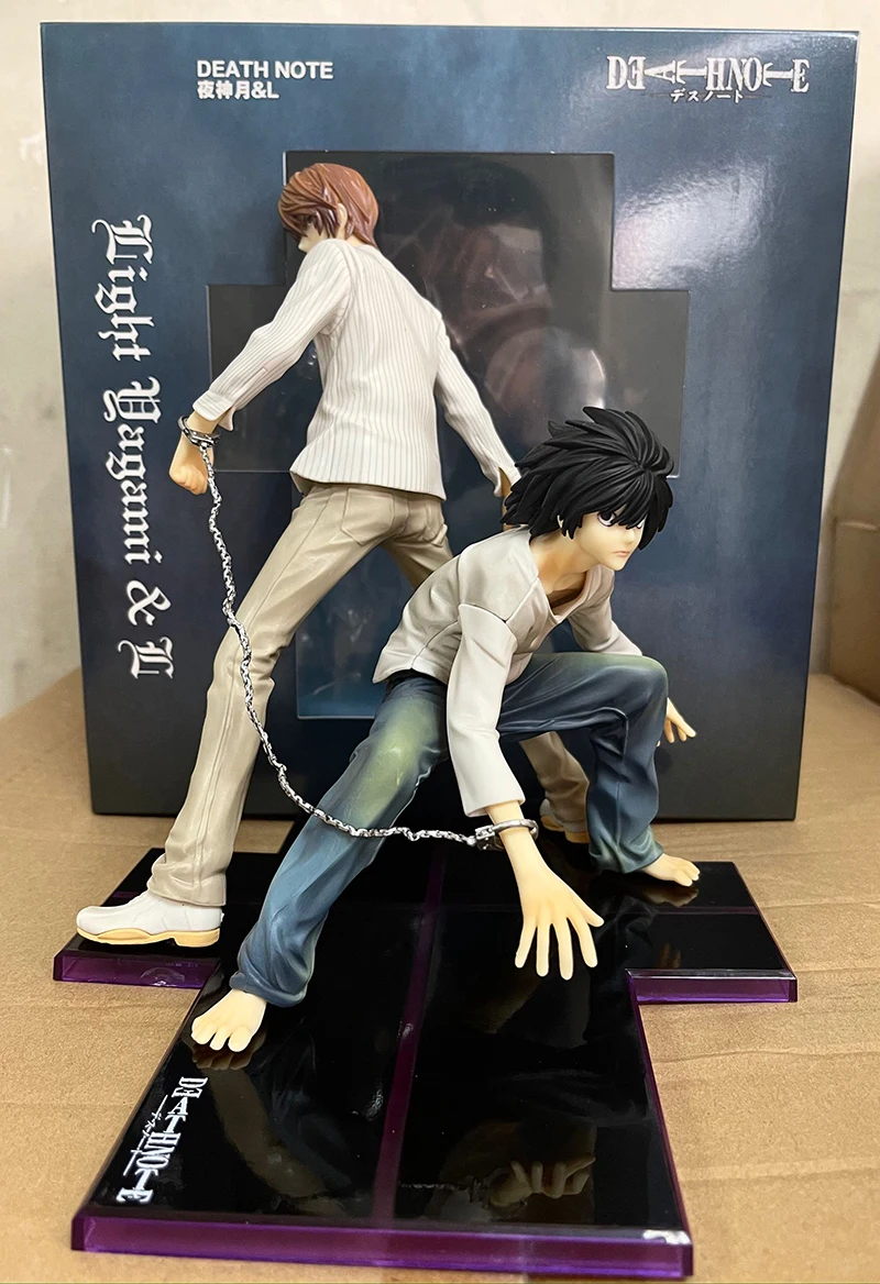 DEATH NOTE デスノート L フィギュア GAMETOYS GT-007 008 デスノート夜神月 Lエル2体セット特典付