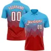 Rhombus-hot Blue and Red