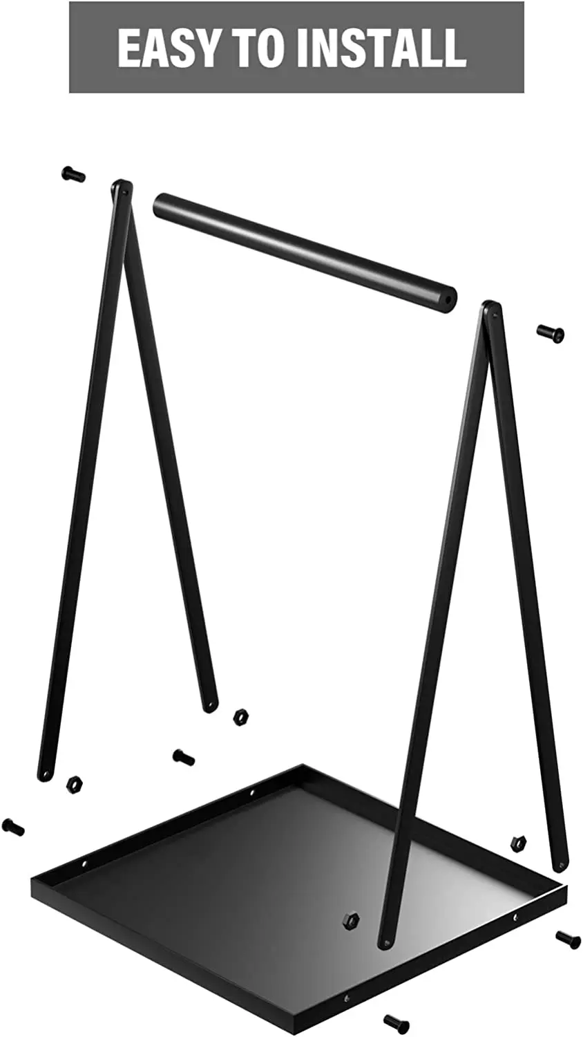 Metal Firewood Rack Firewood Holder Log Display Shelf For Home