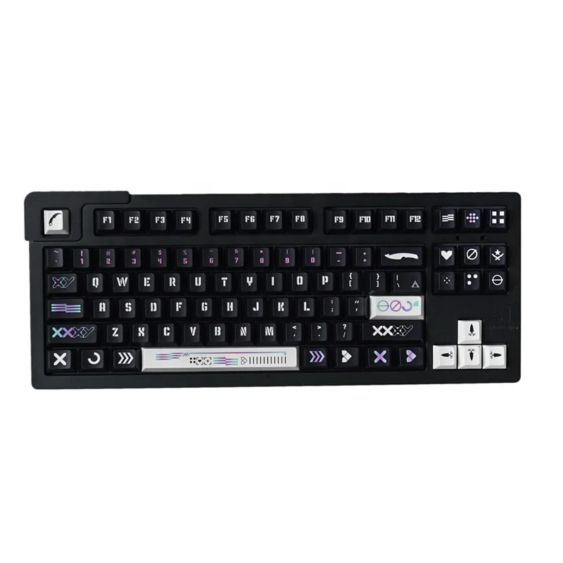 125 Touches PBT Dye-sub Pour Clavier Mécanique – Profil Cherry, Compatibles MX 61/87/104/108 Touches - 2