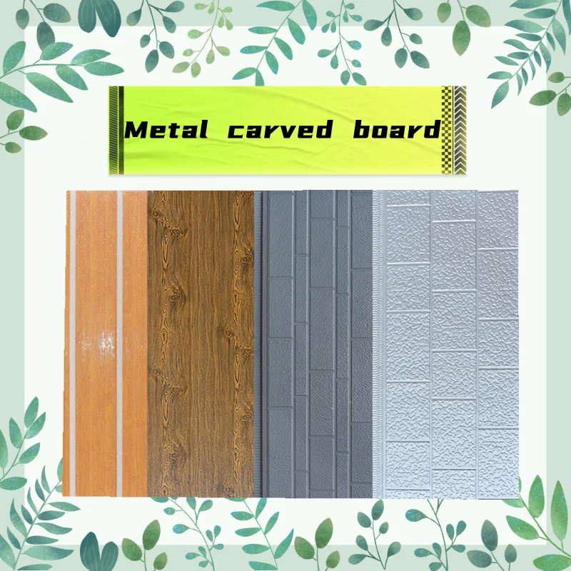 Exterior Wall Customized Size double side Facade material exterior wall composite panel Decorative metal siding panel manufacture