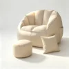 Almohada beige + pedal (sin rellenos)