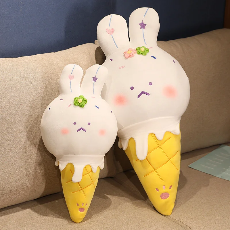  Amuseables Ice Cream Cone ぬいぐるみ 🌟 Jellycat Ice Cream Cone Amuseable Cuddly Soft Plush