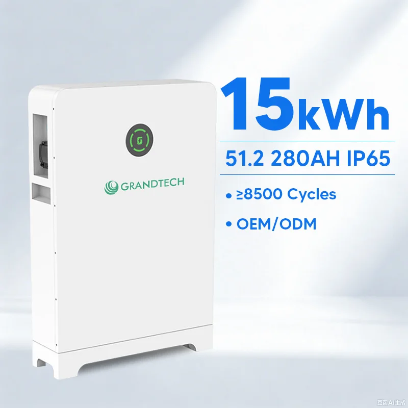 10 év garancia, PC monitorral, 8500+ ciklus, 15 kW házi energia tároló, 51,2 V, 100 Ah, 280 Ah, 200 Ah, 300 Ah, 48 V-os LiFePO4 akkumulátor, 15 kWh