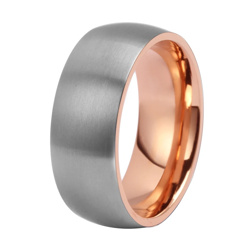 Bague en titane hommes bandes de mariage or tungstène fabricant