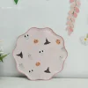 pink 10.5 inch plate*8pcs