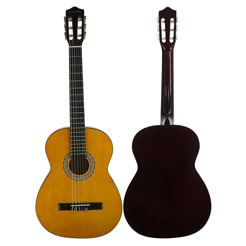 Custom OEM ODM Gloss Black Colour Linden Wood 39 Inch Nylon String  Classical Guitar for Sale - China Musical Instrument and Stringed  Instrument price