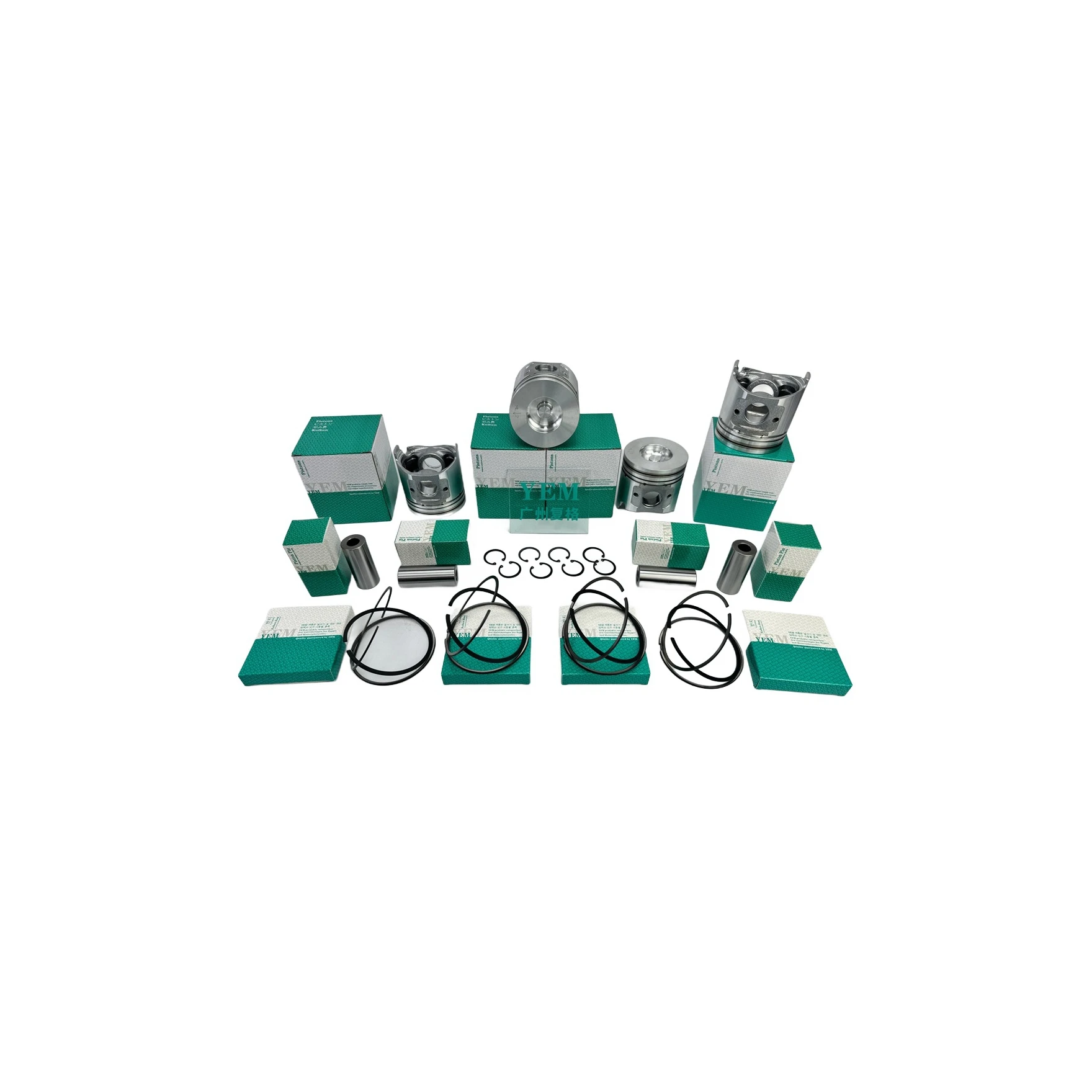 IZUMI Piston 3AE1 3AF1 3CA1 3CB1 Piston Kit for Isuzu Machinery Engine Machinery Engine Spare Parts