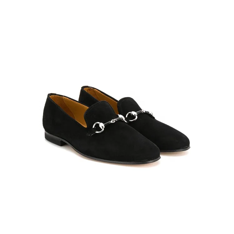 kids suede loafers