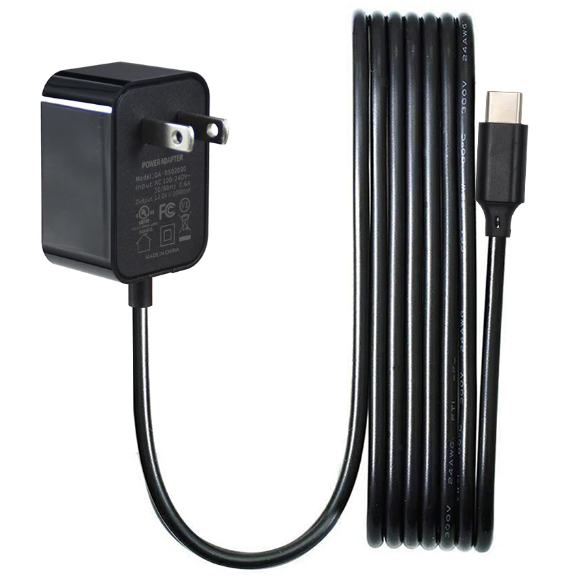 AC100-240からDC12ボルト24ボルト1アンペアタイプC電源アダプター5V9V 