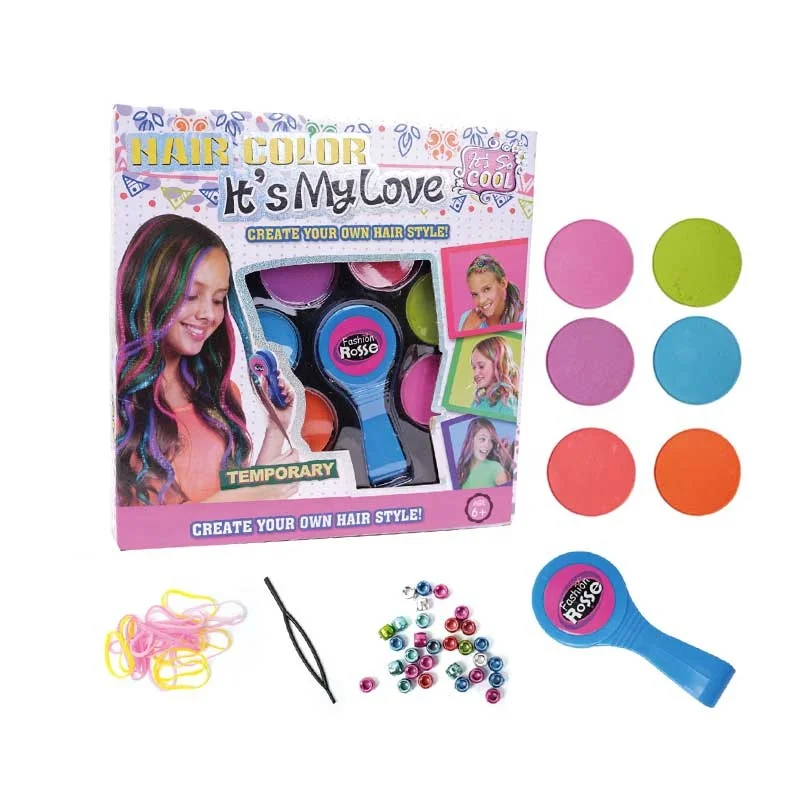 Alibaba.com: YAXIN YX8012 DIY Make Up Kit, 6 washable hair chalk