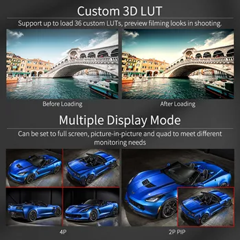 SEETEC ATEM173S 17.3 Inch Multi-format Monitor, 4K Support, HDR, Waveform & Vectorscope, for TV Station, Factory Price detail image