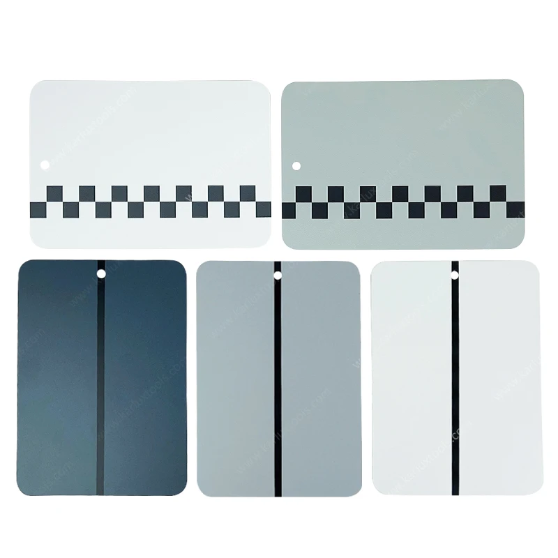 105x150mm Paint Testing Sheet,Car Sprayer Colour Check Panels Metal Spray Out Card For Paint