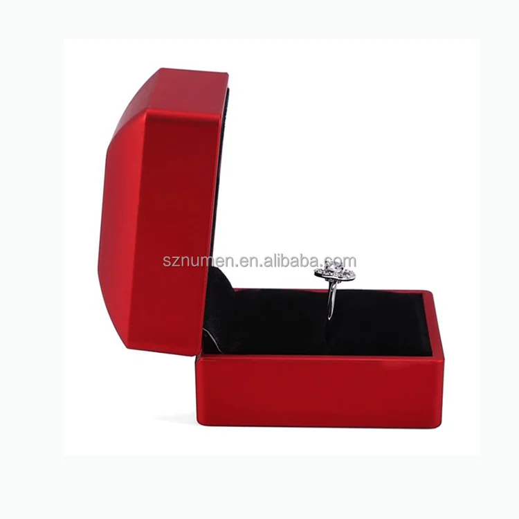 Romi Custom Jewellery Package Luxury Plastic Led Engagement