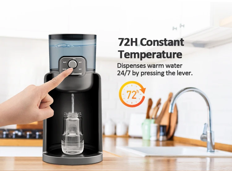 1L Capacity Tank Warming Baby Milk Modulator Machine Bottle Warmer Water Baby Formula Milk Maker Dispenser with Knob Control