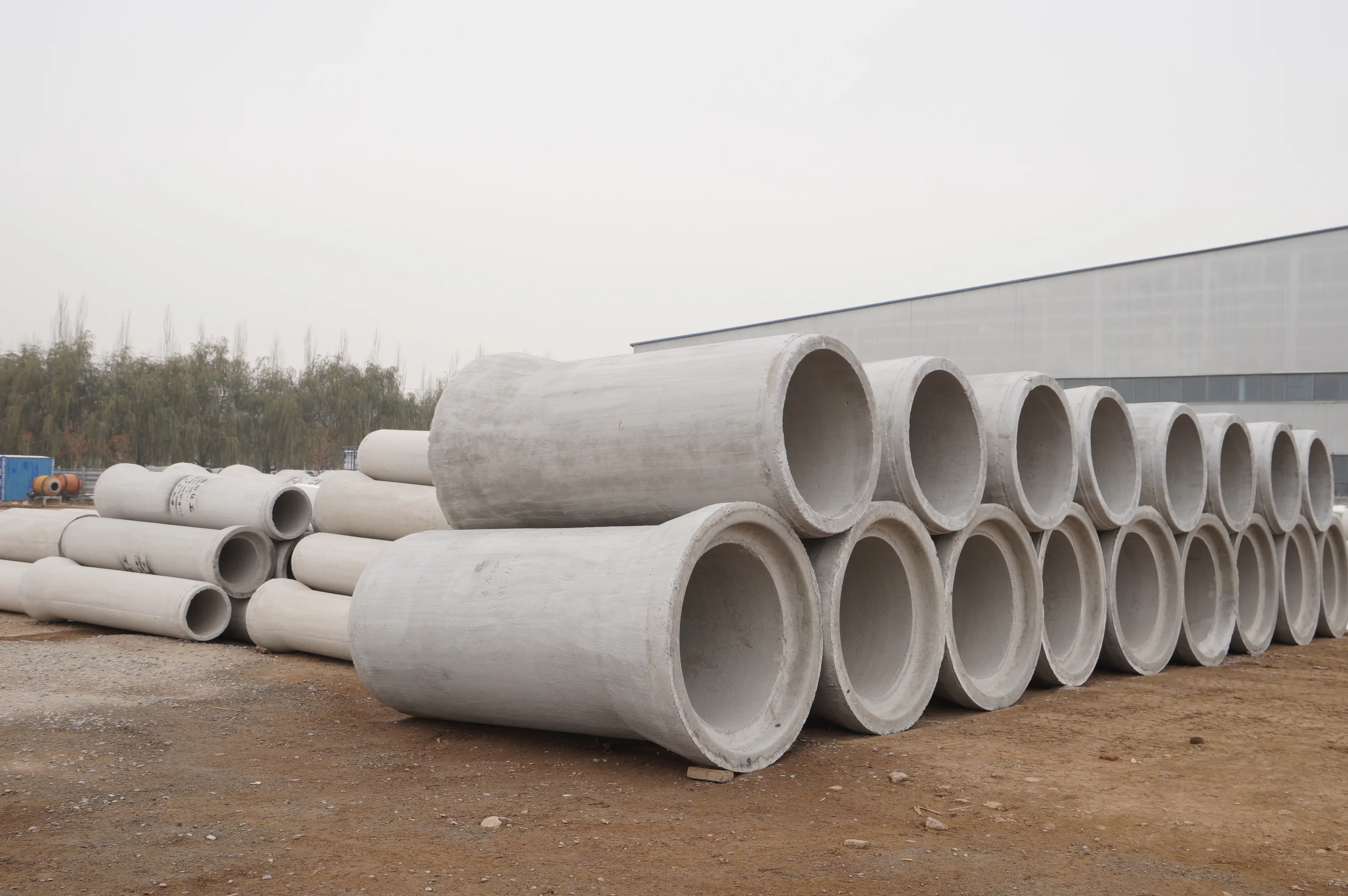 Automatic Precast Concrete Pipe Inspection Well Manhole Mould Fence Form Making Machine