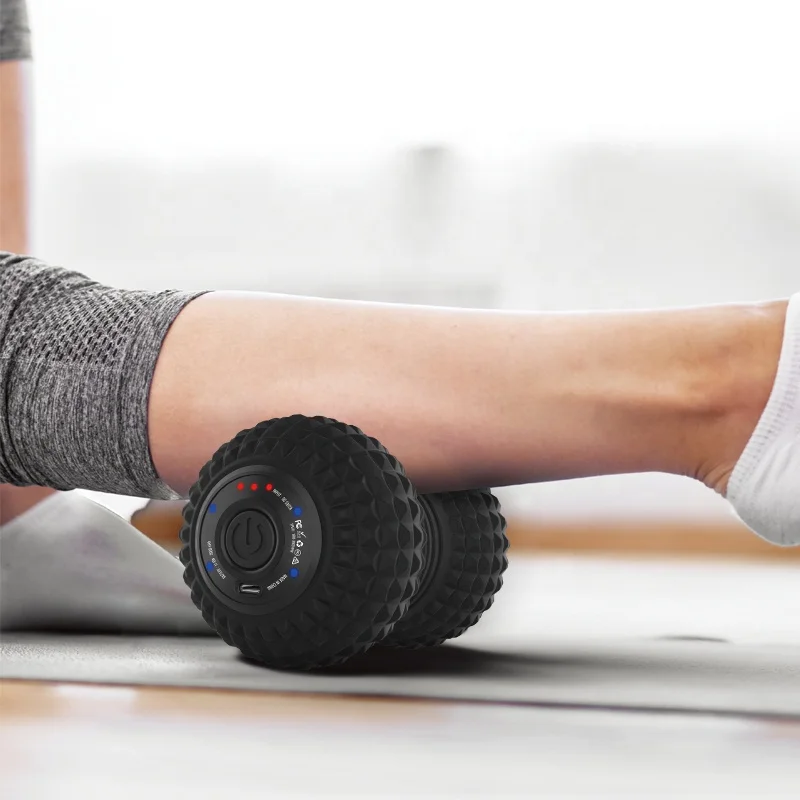 Vibrating Peanut Massage Yoga Ball Therapeutic Back and Muscle Massage Roller Rechargeable Portable Electric Massage Ball Vibrating Peanut Massage Yoga Ball Therapeutic Back and Muscle Massage Roller Rechargeable Portable Electric Massage Ball