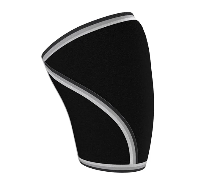 OEM Custom Logo Size Compression Neoprene Knee Sleeve Support 5mm 7mm 9mm Elastic Knee Sleeve