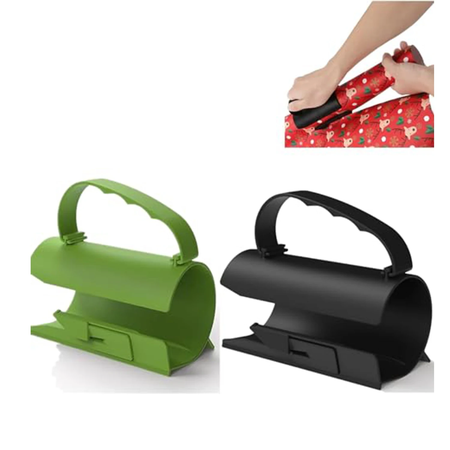 Wrapping Paper Cutter With Removable Handle Sliding Wrap Paper Cutter Tool Tube Sliding T