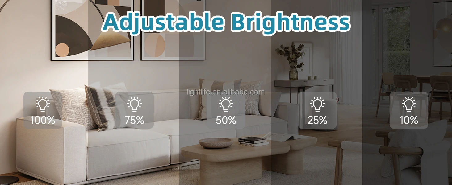 Modern Ceiling Lamp Fan with Remote Control & Dimmable LED