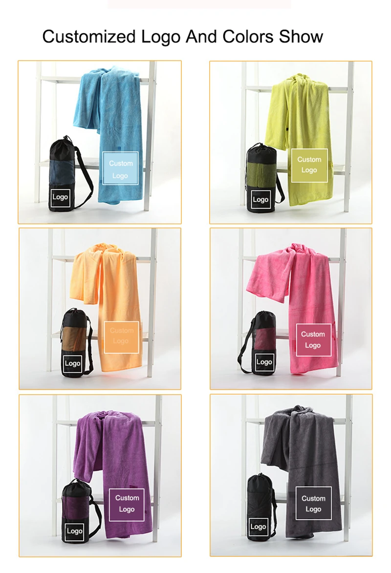 Cheap High Quality Custom Logo Microfiber Sports Golf Fitness Outdoor